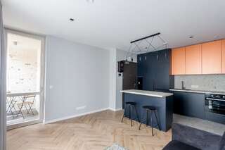 Апартаменты Modern design apartment in Paupys Вильнюс Апартаменты с 1 спальней-11
